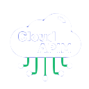 Cloud APIM logo, a cloud containing the words Cloud APIM with several connector threads falling from it and going in various directions